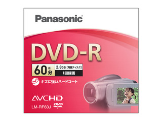 両面60分　2.8GB　DVD-Rディスク(単品タイプ) LM-RF60J
