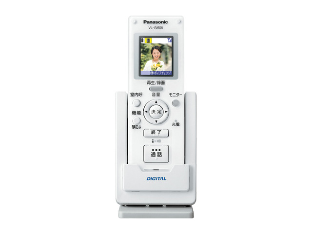 ワイヤレスモニター子機 VL-W605 商品画像 | ファクス／電話機 | Panasonic
