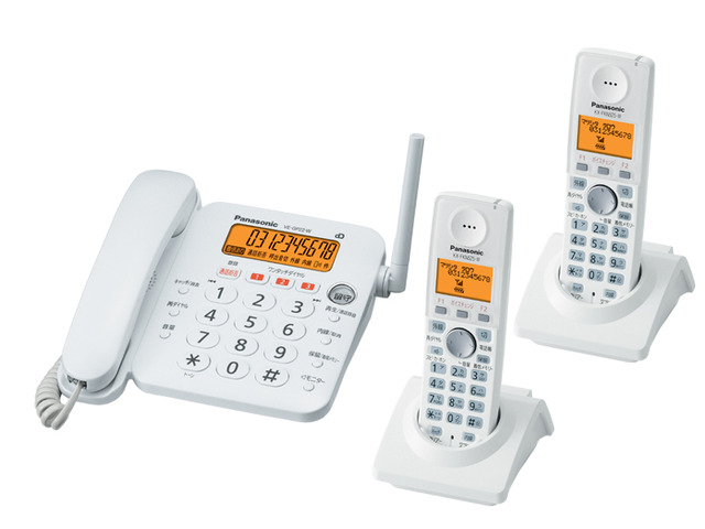 コードレス電話機 VE-GP22DW 商品概要 | ファクス／電話機 | Panasonic