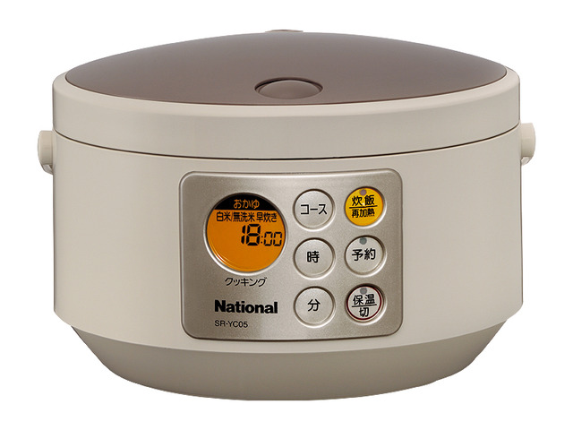 0.54L 0.5～3合 電子ジャー炊飯器 SR-YC05 商品概要 | ジャー炊飯器 