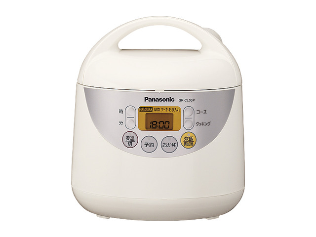 0.54L 0.5～3合 電子ジャー炊飯器 SR-CL05P 商品概要 | ジャー炊飯器 