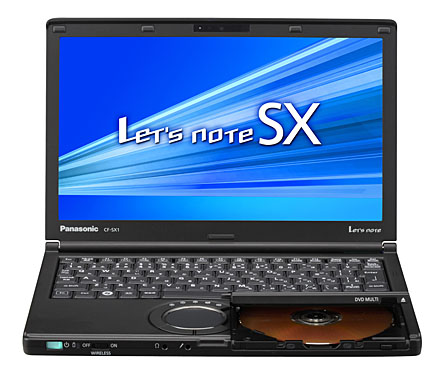ノートパソコン(ブラックモデル) CF-SX1GEBDR 商品概要 | パソコン