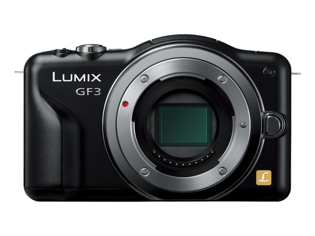 Panasonic LUMIX DMC-GF3 12.1MP Digital Camera - White (Body Only 
