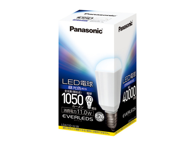 写真：LED電球 11.0W(昼光色相当) LDA11DHW