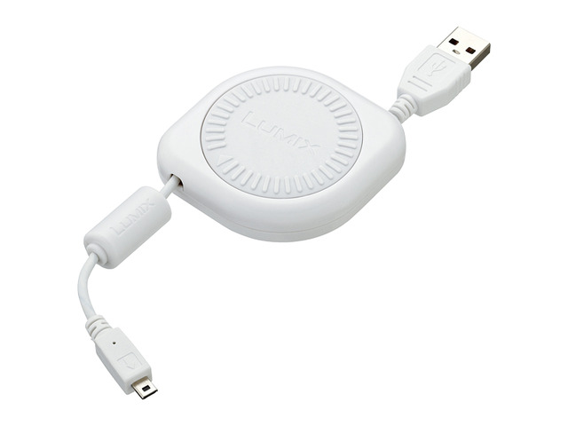 写真：USB接続ケーブル DMW-USBC1（ホワイト）