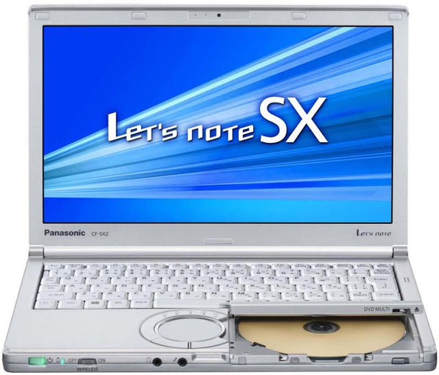 写真：ノートパソコン（SSDモデル） CF-SX2AETBR