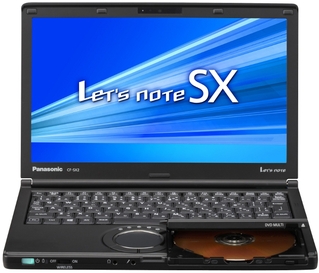 ノートパソコン（ブラックモデル） CF-SX2LEBBR