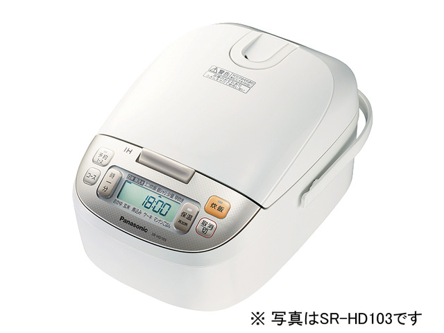 1.44L 0.5～8合 IHジャー炊飯器 SR-HD153 商品概要 | ジャー炊飯器 