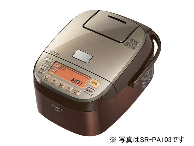 写真：可変圧力IHジャー炊飯器 SR-PA183