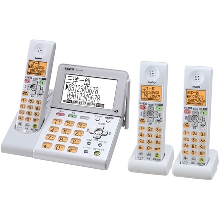 デジタルコードレス留守番電話機 TEL-DJT9(W) 商品概要 | ファクシミリ 