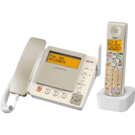 デジタルコードレス留守番電話機 TEL-DJ5(N) 商品概要 | ファクシミリ