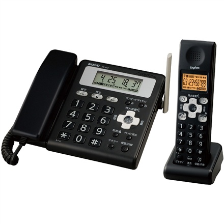 デジタルコードレス留守番電話機 TEL-DJ2(K) 商品概要 | ファクシミリ 