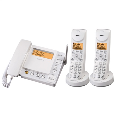 デジタルコードレス留守番電話機 TEL-DHW5(W) 商品概要 | ファクシミリ 
