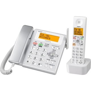 デジタルコードレス留守番電話機 TEL-DJ4(W)