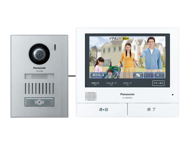 テレビドアホン VL-SVD701KS 商品概要 | ファクス／電話機 | Panasonic