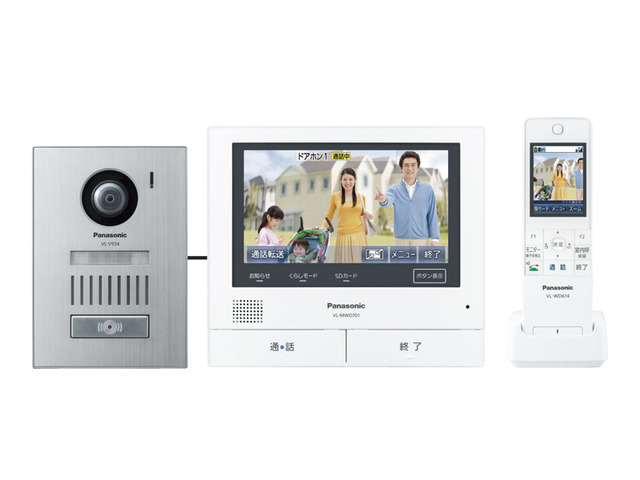 テレビドアホン VL-SWD701KS 商品概要 | ファクス／電話機 | Panasonic