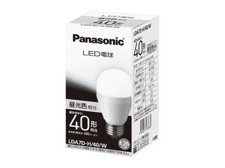 LED電球 6.6W(昼光色相当) LDA7DH40W
