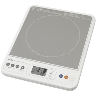 卓上ＩＨ調理器（１口タイプ） IC-D10A(W)