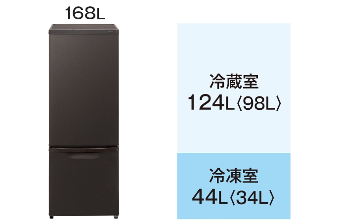 パーソナル冷蔵庫 NR-B17HW | 商品一覧 | 冷蔵庫 | Panasonic