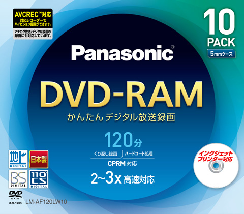 DVD-RAM 4.7GB