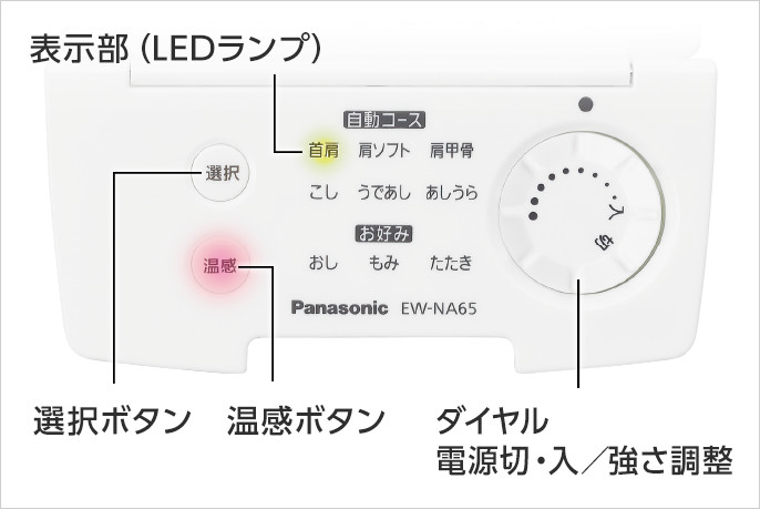 低周波治療器 おうちリフレ EW-NA65 | 商品一覧 | 治療器（家庭用電気治療器） | Panasonic