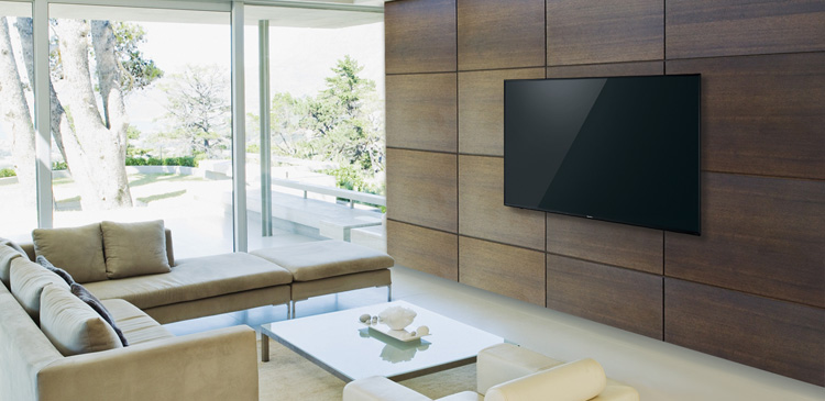 テレビを壁掛けにして、リビングをスマートに！ | Digital FUN! | 4K