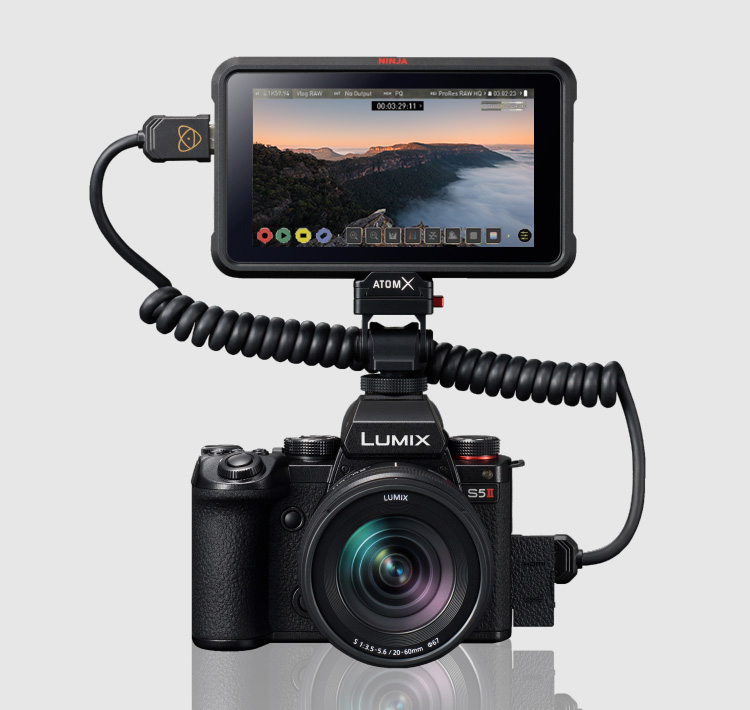 S5M2 外部モニター接続イメージ